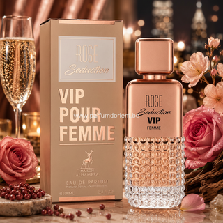 Rose Seduction VIP Pour Femme Eau de Parfum 100ml by Maison Alhambra