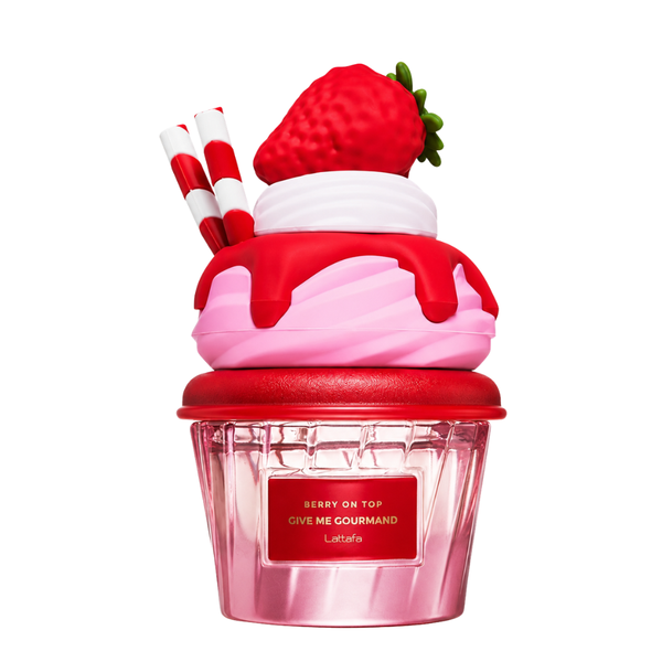 Berry On Top Give Me Gourmand Eau de Parfum 75ml by Lattafa