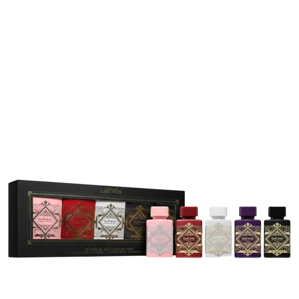 Badee Al Oud Gift Set 5x5ml EDP by Lattafa