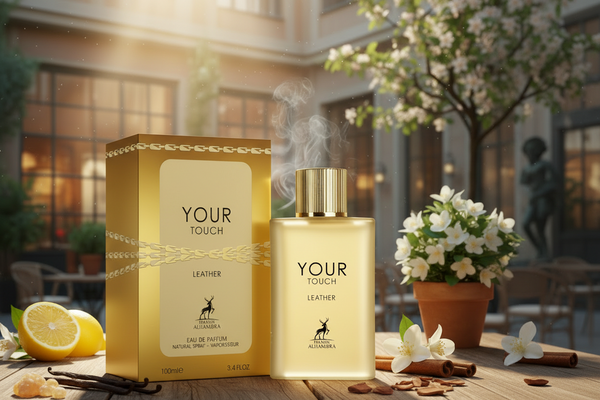 Your Touch Leather Eau de Parfum by Maison Alhambra