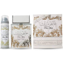 PURE MUSK-Lattafa-100 ml Perfume + 50 ml body spray-Parfum d&#39;orient