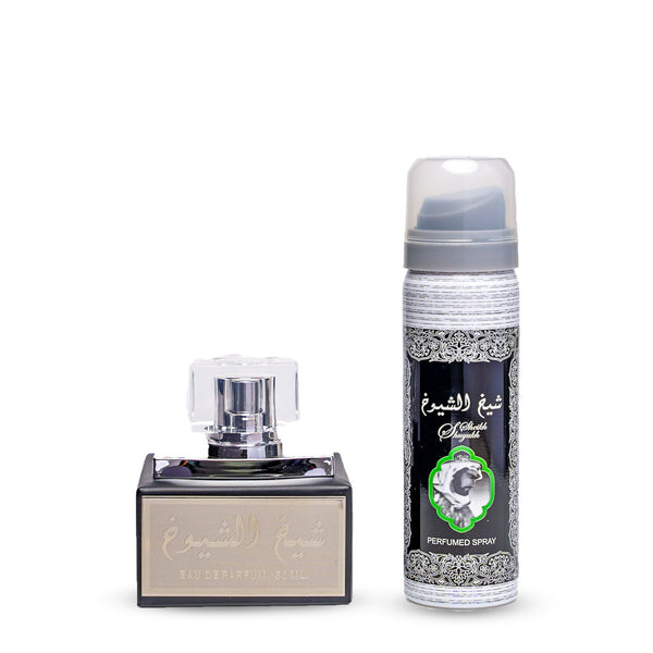 SHEIKH AL SHUYUKH-Lattafa-50 ml perfume + 50 ml body spray-Parfum d&#39;orient